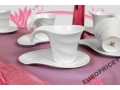 Zestaw filiżanek,serwis 18 części Cena 72 zł  http://allegro.pl/gustowny-zestaw-do-kawy-serwis-6-osob-porcelana-i1742181754.html