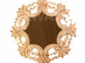 Lustro Cena 479 zł http://allegro.pl/sliczne-okragle-lustro-bielona-rama-awai-i1747286321.html