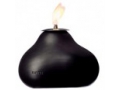Lampa oliwna http://www.superwnetrze.pl/Dekoracje-do-sypialni,k2369/Lampa-oliwna-Organic-20cm-czarna-Garden-Menu,t2430.html