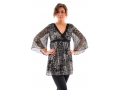 http://www.dunkashop.com/wyprzedaz-produkt-1271-czarny-vila-tunika-aquali.html.Zwiewna tuniczka biało-czarna - 53,00zł!!!