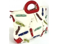 http://williamsbags.pl/torebki-damskie/torebka-damska-wb-2072-bialy.html#.Zabawna torebka z materiału,na lato - 59,90zł!!!