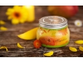 Peeling Mango z Nagietkiem. Peeling mango intensywnie nawilża ciało. Cena: 49,00 zł/350 g. http://www.helfy.pl/peeling-mango-z-nagietkiem