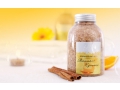 Kanu - Sól mineralna - Pomarańcz-Cynamon. Wyjątkowo rozgrzewająca nuta zapachowa. Cena: 30,40 zł/550 g. http://kanu.com.pl/sklep/produkt/sol-mineralna-pomarancz-cynamon