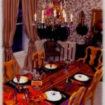 Spooky Chic Table Setting