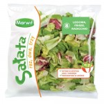 Sałata raz, dwa, trzy  - lodowa, frisee, radicchio 200g