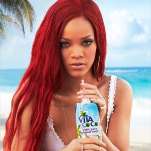 Rihanna in Vita Coco ads