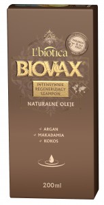 Biovax Szampon Argan