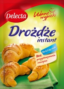 Drożdże instant Delecta