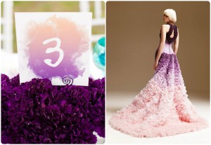 purple-ombre-wedding-decorations-and-dresses
