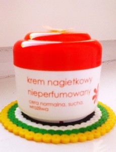 krem nagietkowy nieperfumowany