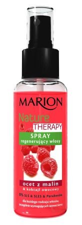 spray regenerujacy wlosy z malinowym octem