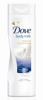 Dove Odżywcze mleczko do ciala do suchej skóry 250ml i 400ml