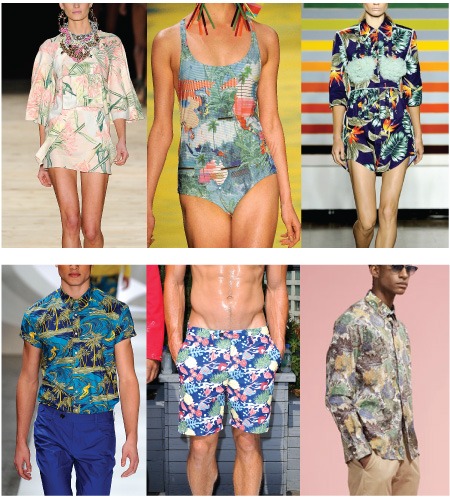 Wakacje na Hawajach – modowy trend wiosna/lato 2014