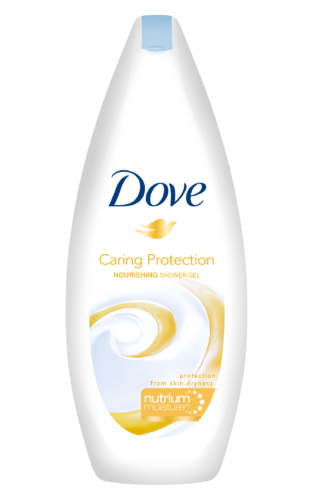 Dove Caring Protection żel pod prysznic 250 ml, cena ok 8 zł