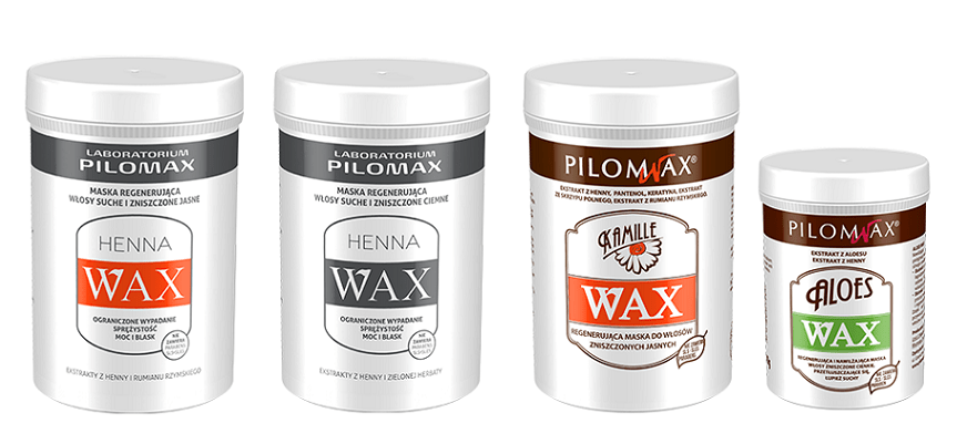 Pilomax WAX - Maski do włósów
