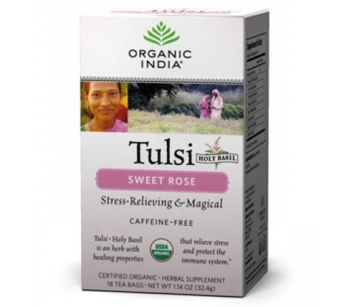 Organiczna herbata Tulsi Sweet Rose