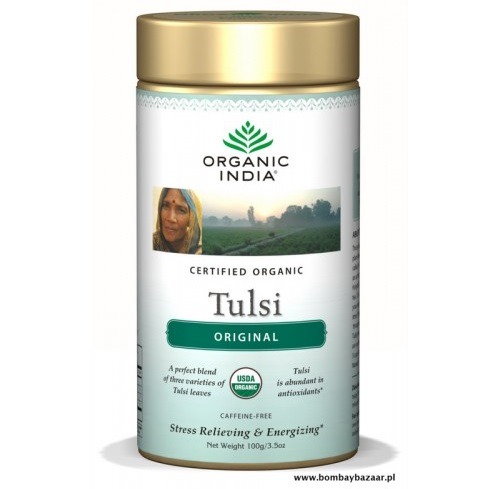 Organic India herbata Tulsi Original -sypana