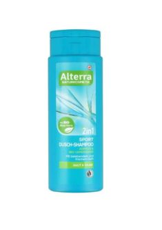 Alterra Sport 2w1 żel pod prysznic i szampon trawa cytrynowa BIO & kofeina