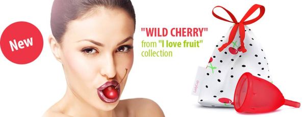Kubeczki Menstruacyjne LadyCup Cherry