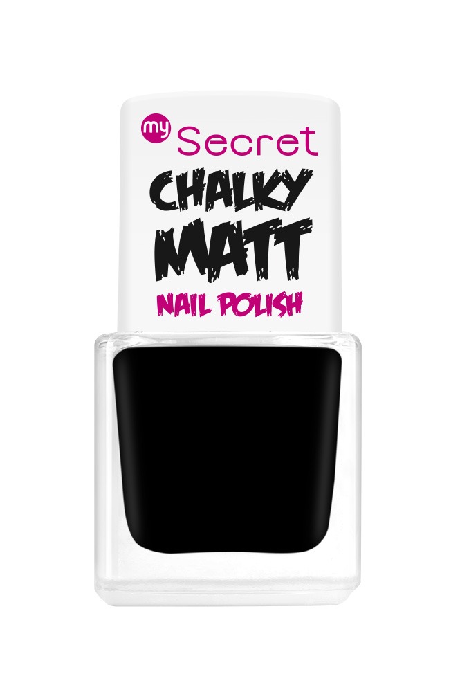 _My_Secret_Chalky_Matt_nail_polish_238_Black