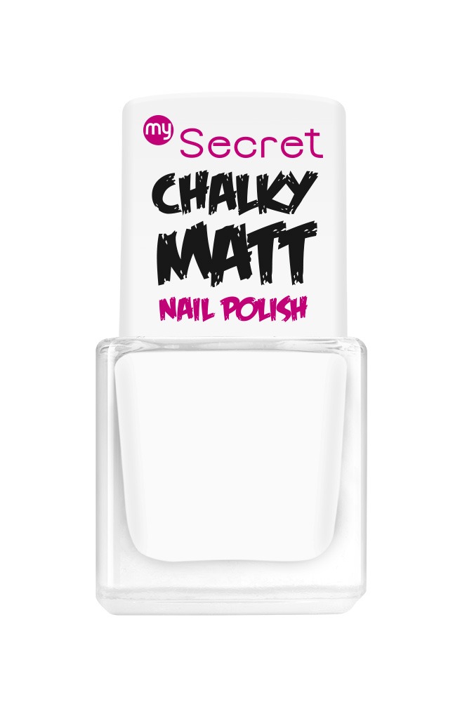 _My_Secret_Chalky_Matt_nail_polish_242_White