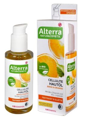 Alterra przeciwcellulitowy olejek do ciała brzoza i pomarańcza