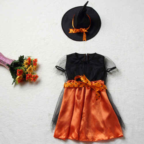 Fashion-Witch-Costume-for-Children-Disfraces-Halloween-Kids-Cosplay-Deguisement-Enfant-Kids-Halloween-Costumes-for-Girls