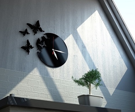 zegary akrylowe