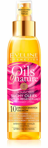 Oils of nature suchy olejek +serum regenerujace do twarzy i cia+éa