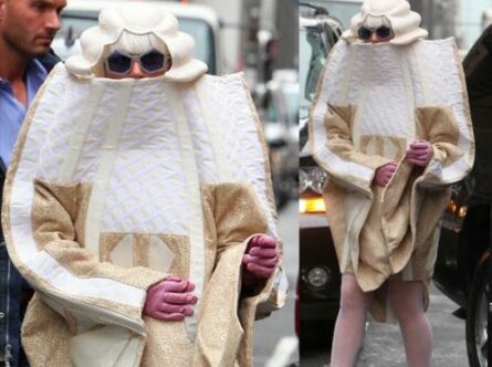 March 28, 2014: Lady Gaga celebrates her 28th birthday today as she arrives at the Roseland Ballroom in New York City ahead of tonight's performance. Mandatory Credit: Mauceri/MacFarlane/INFphoto.com Ref: infusny-141/240|sp|