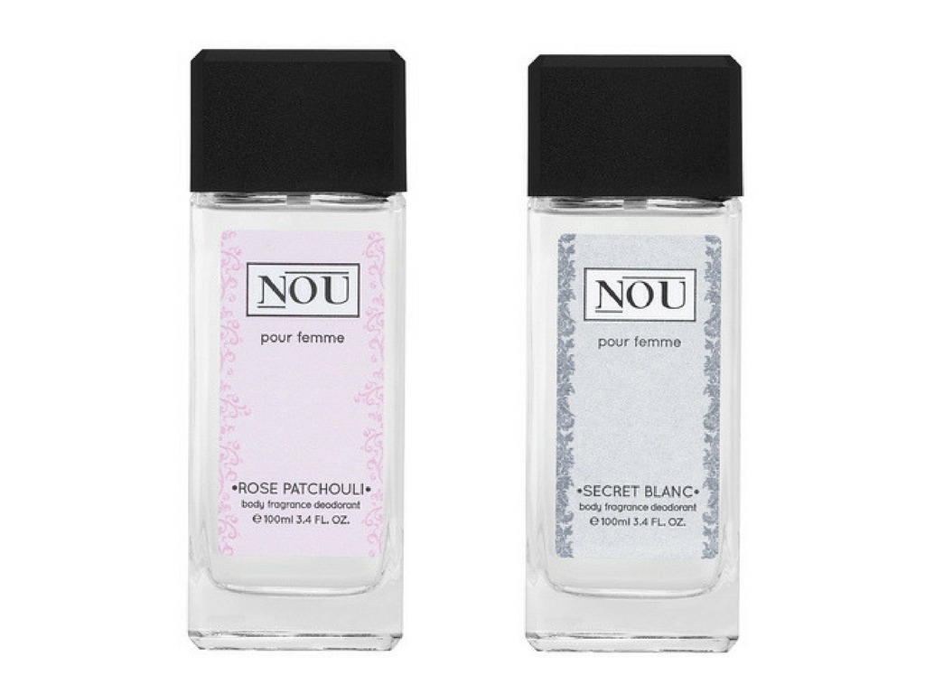 Dezodoranty NOU Secret Blanc i Rose Patchouli
