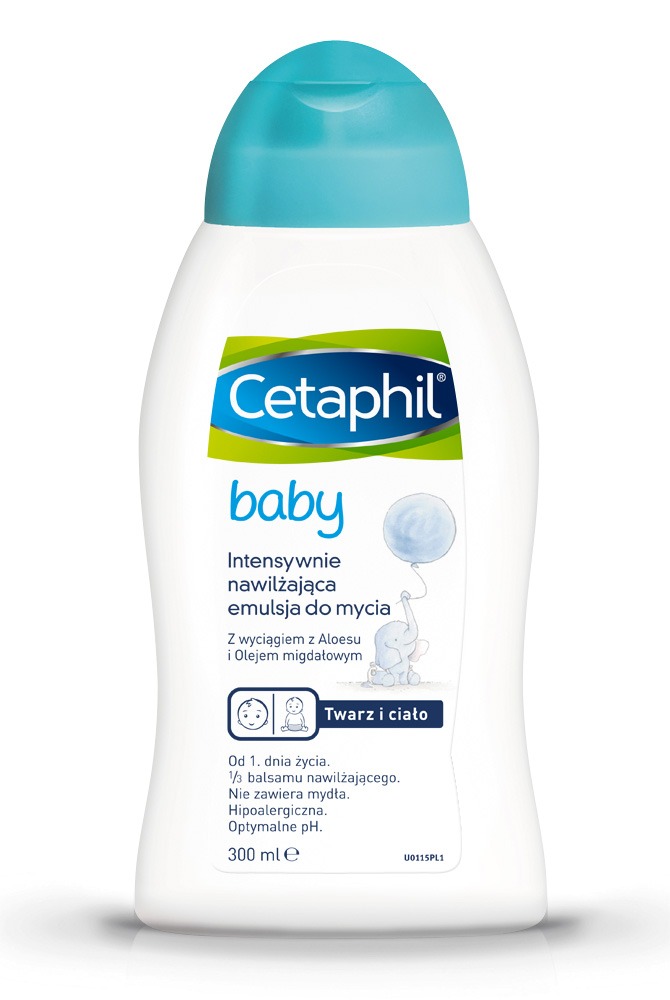 Cetaphil® Baby Intensywnie nawilżająca emulsja do mycia