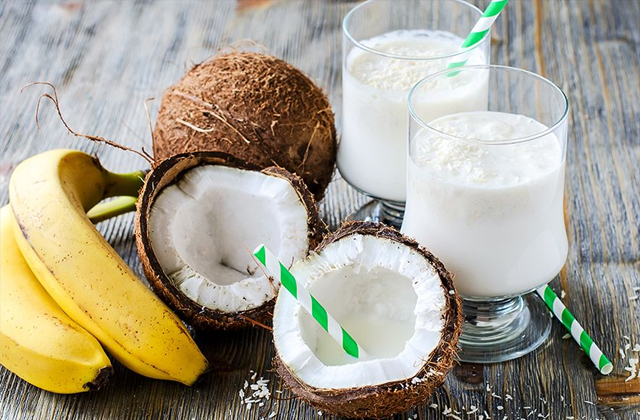 Smoothie kokosowo-bananowe