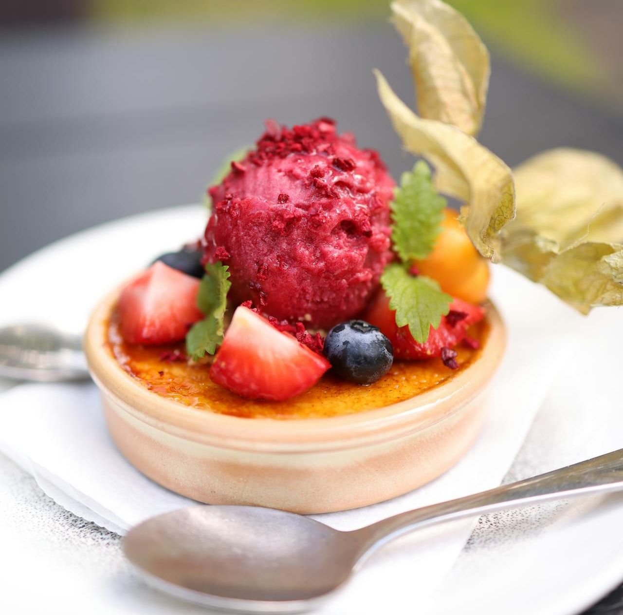 wegańskie lody sorbet