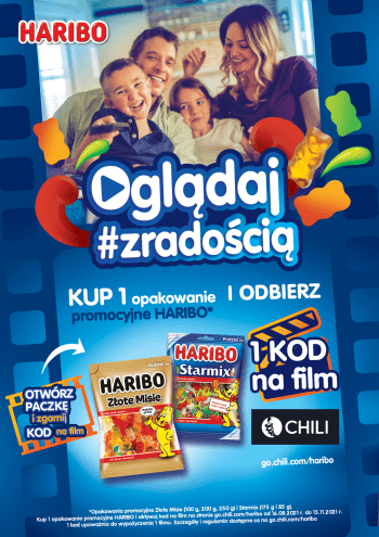 Haribo oglądaj z radością