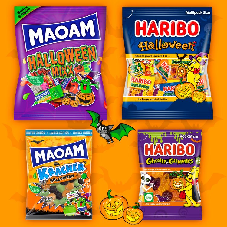 słodycze Maoam i Haribo