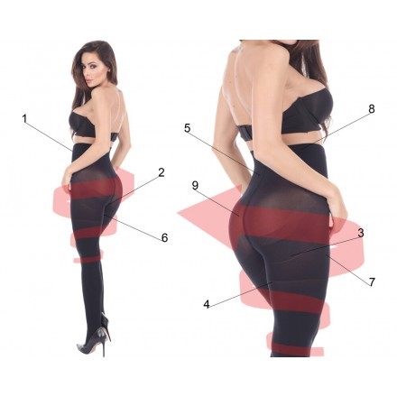 Ladies Breathable Mesh Body Shaper Tummy Control Shapewear Panties