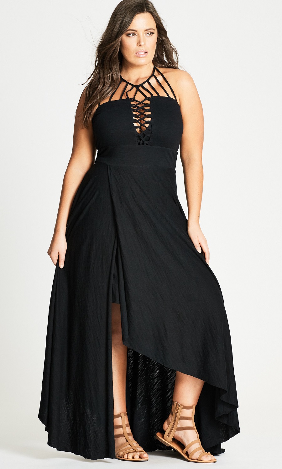 czarna sukienka
