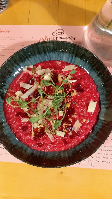 risotto buraczane