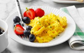 Jajecznica na parze - dieta lekkostrawna