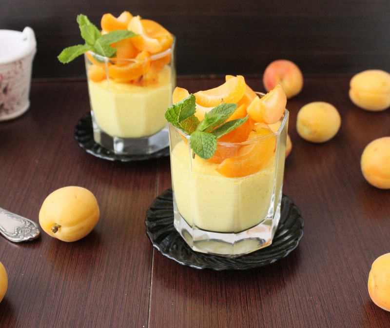 Orkiszowa panna cotta