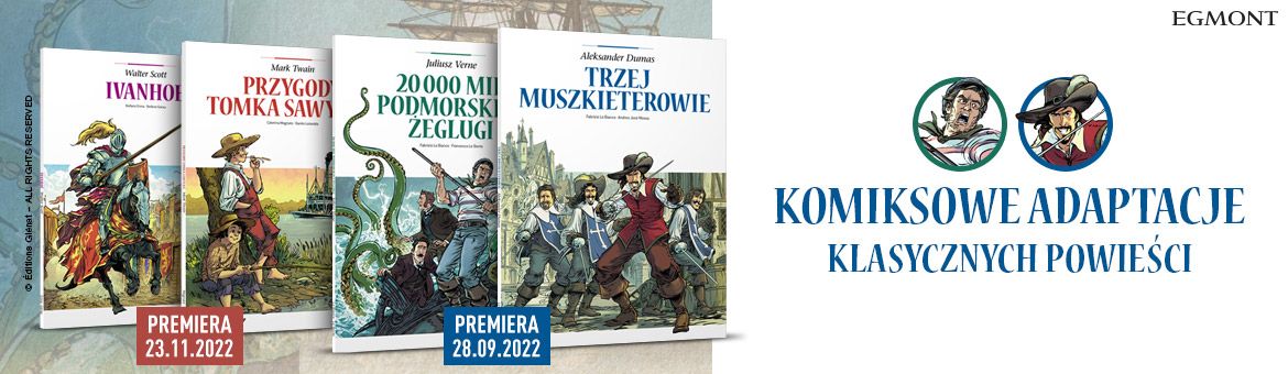 Klasyczne powieści - komiksy Egmont