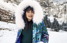 Barwne zimowe kurtki na zimę od OKEE