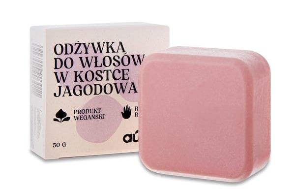 odżywka do włosów w kostce jagodowa