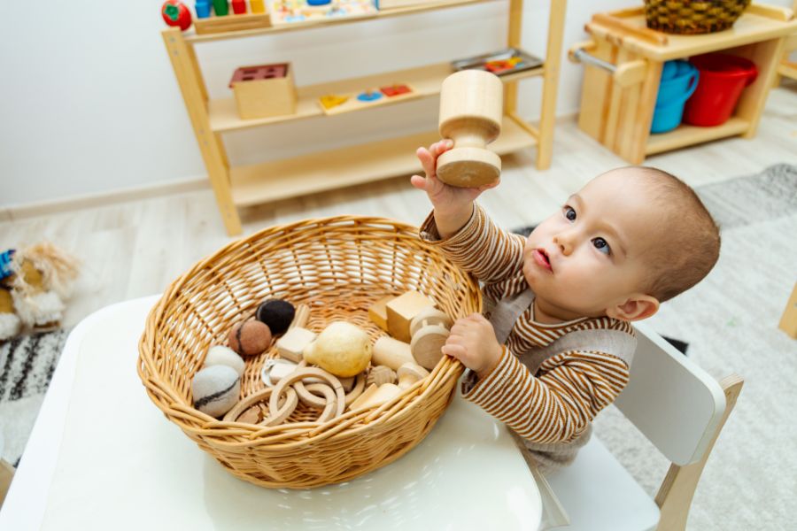 dziecko system Montessori 