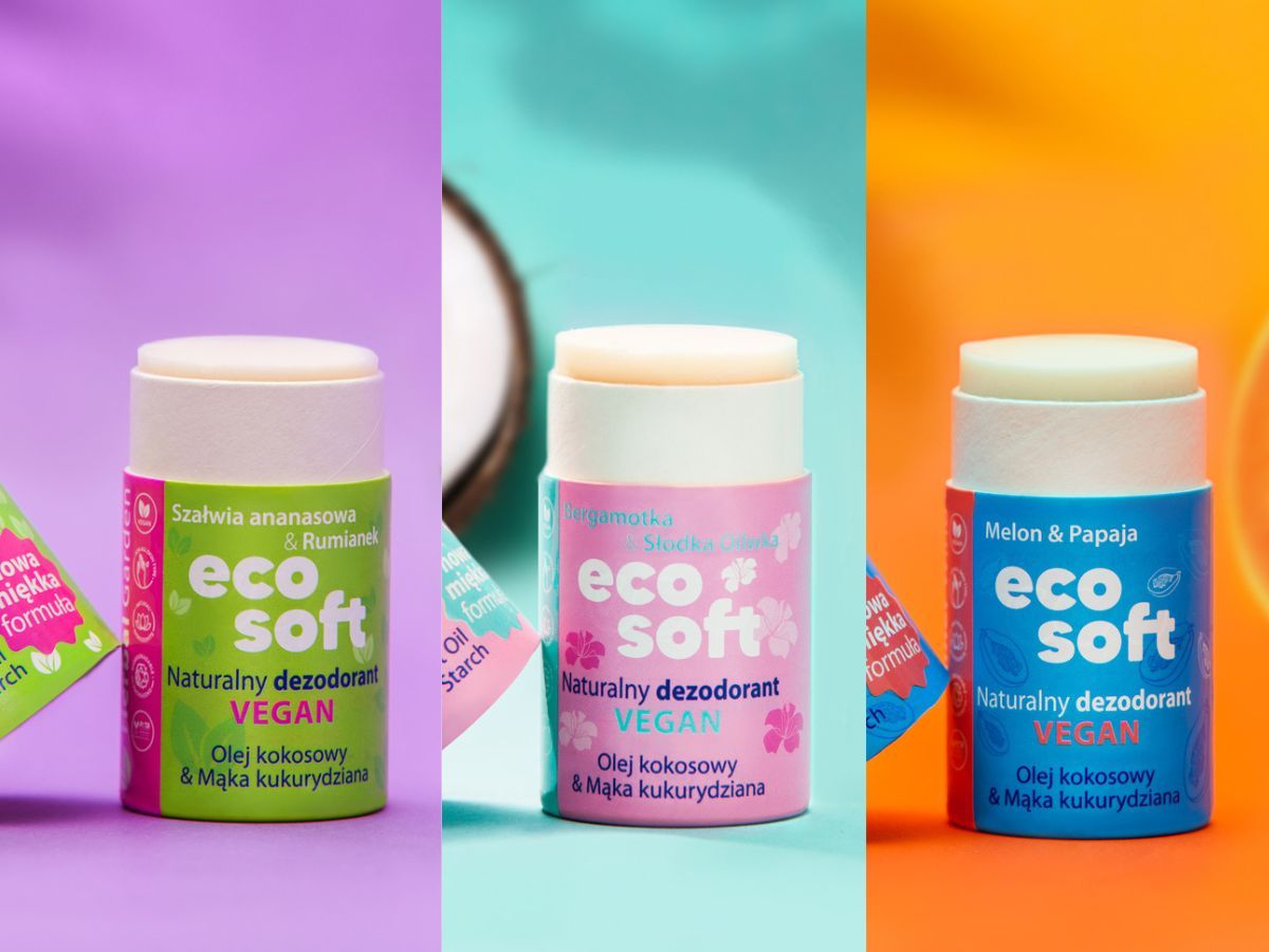Eco Soft na eko lato - dezodoranty