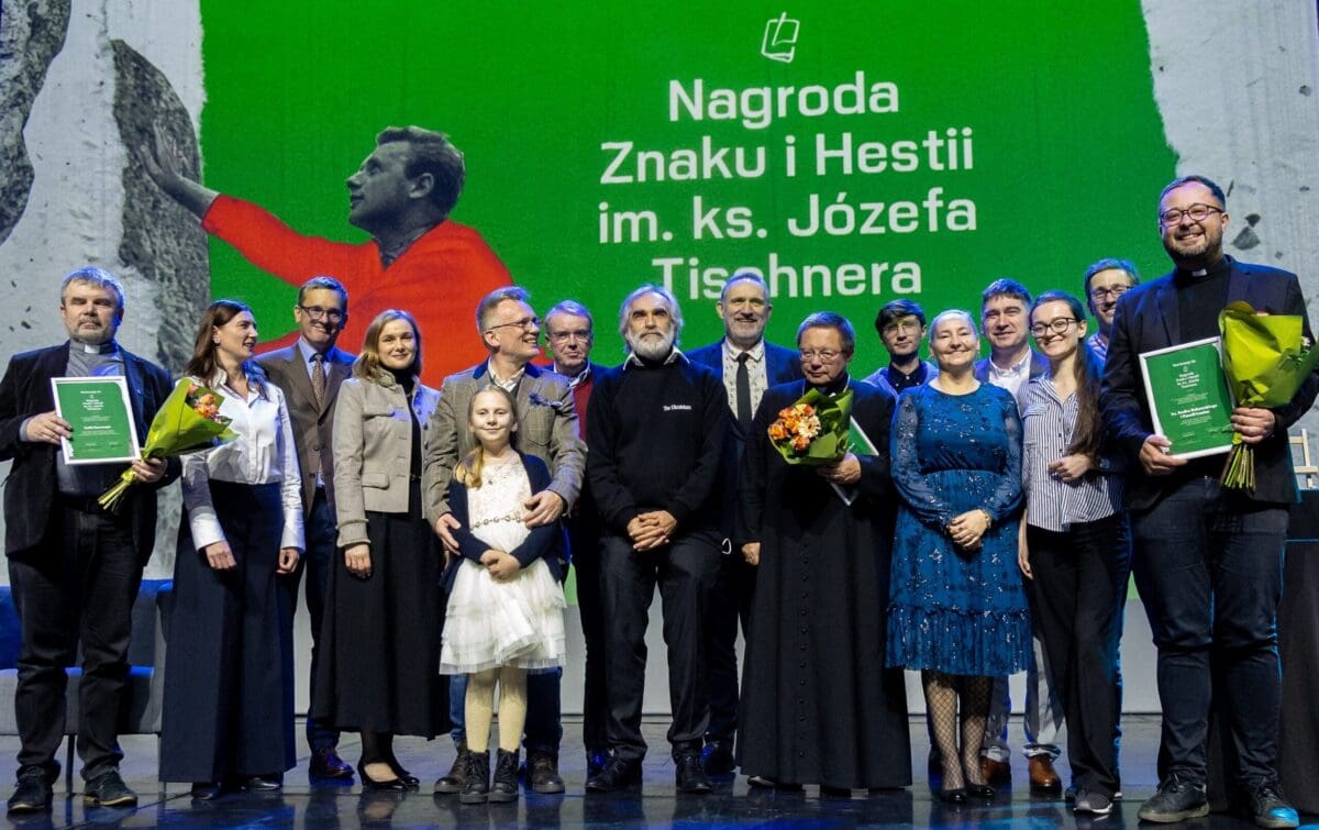 Jarosław Hrycak i Robert Drogoś laureatami Nagrody Znaku i Hestii im. ks. Józefa Tischnera