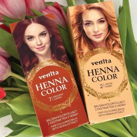 Odmień swój look na wiosnę z marą Venita. Balsamy koloryzujące do włosów Henna Color