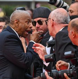 Denzel Washington pęka na Festiwalu w Cannes, a potem... odbiera nagrodę