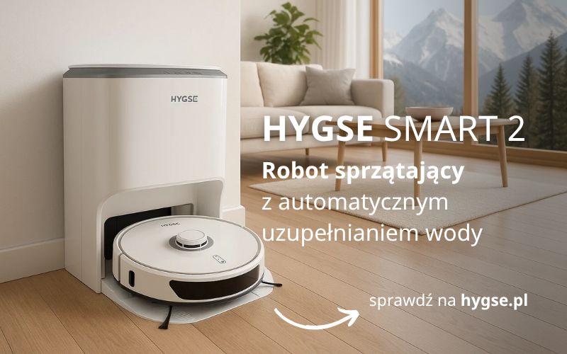 Roboty sprzątające Hygse